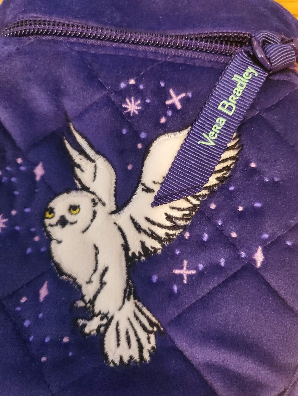 Vera Bradley Harry Potter Velvet Crossbody Bag - Picture 2 of 7